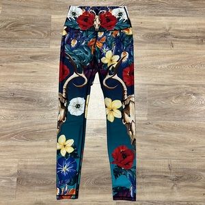 Yoga Democracy Frida Kahlo High Waisted Leggings